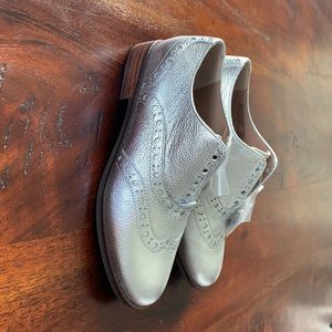 Vionic Silver Hadley Leather Oxford